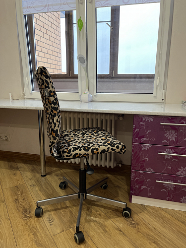 Компьютерное кресло Бюрократ CH-330M/velv86 голубой velvet 86 / крестовина металл фото покупателя 3